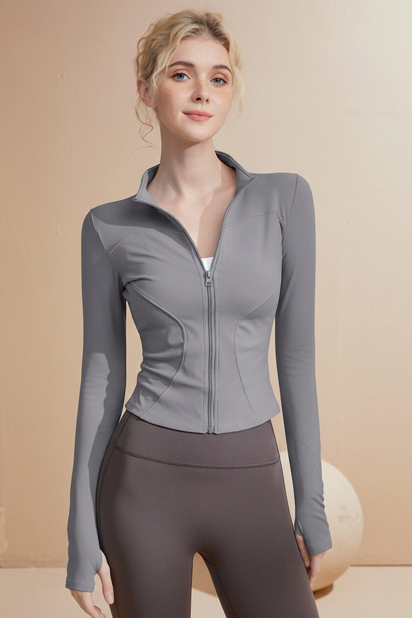 Ligne Stand-Collar Jacket