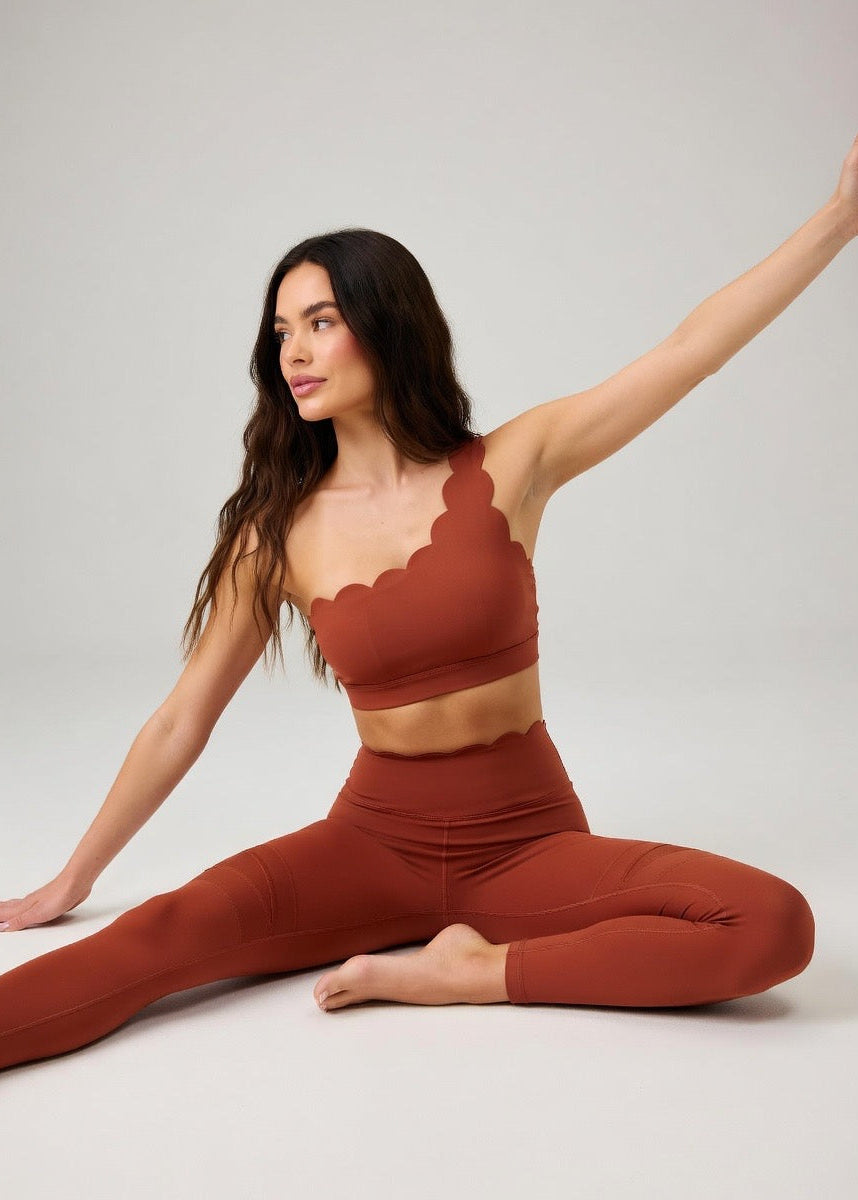 Arabesque One-Shoulder Set