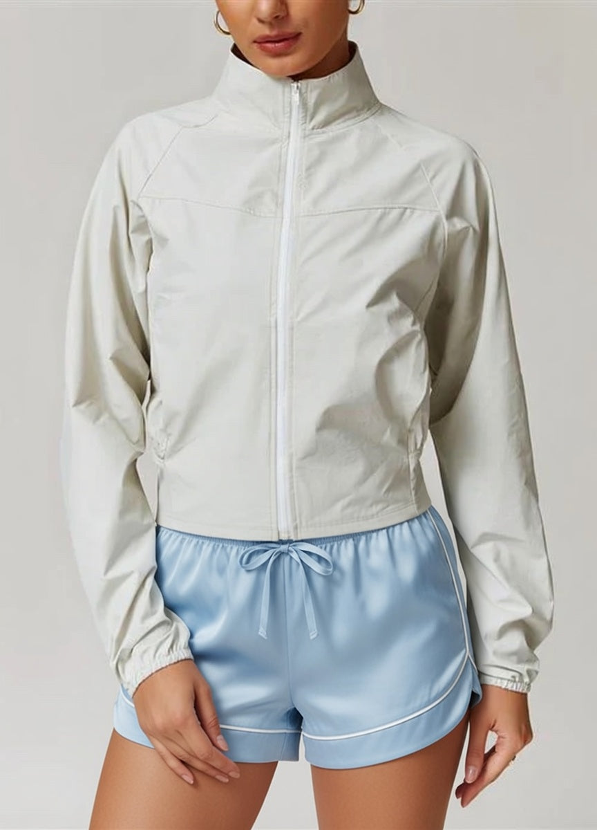 Brise Cropped Windbreaker