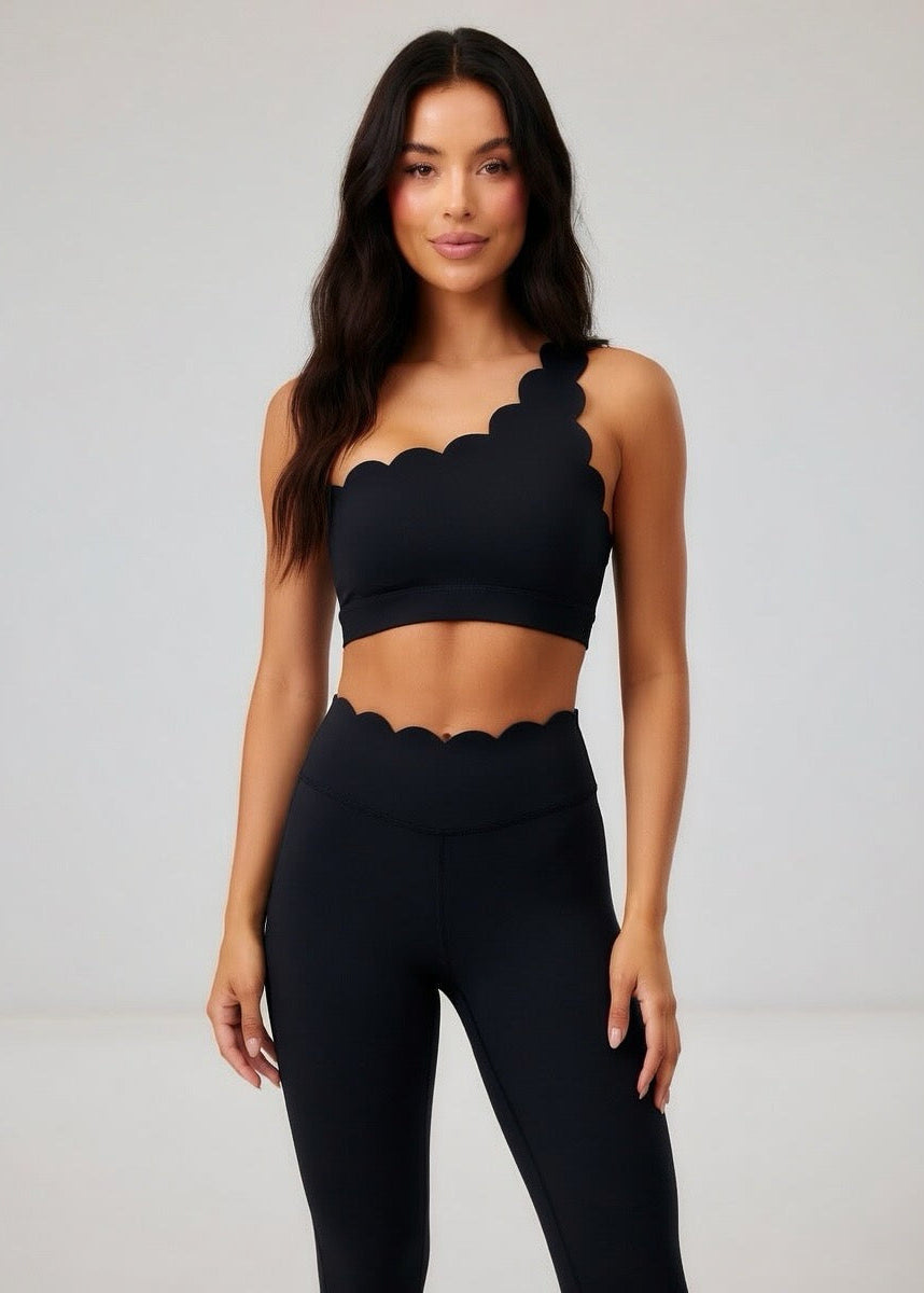 Arabesque One-Shoulder Set